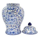 Chóe Trung Bát Tràng Vẽ Tay Họa Tiết DIOR Men Lam Cao Cấp - VN-BD125FE27-34