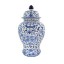 Chóe Trung Bát Tràng Vẽ Tay Họa Tiết DIOR Men Lam Cao Cấp - VN-BD125FE27-34