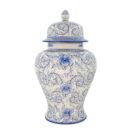 Chóe Trung Bát Tràng Vẽ Tay Hoa Văn Có Chữ Hỷ Men Lam Cao Cấp - VN-BD125MY22-13