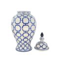 Chóe Trung Bát Tràng Vẽ Tay Hoa Văn Men Lam Cao Cấp - VN-BD125MY22-01