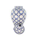 Chóe Trung Bát Tràng Vẽ Tay Hoa Văn Men Lam Cao Cấp - VN-BD125MY22-01