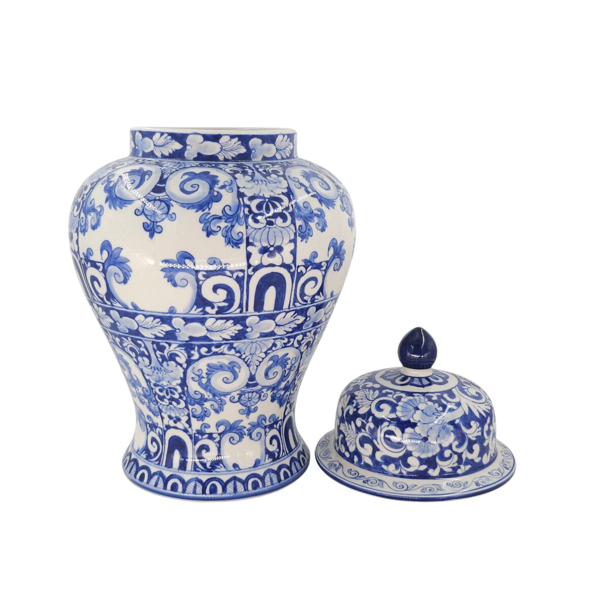 Chóe Trung Bát Tràng Vẽ Tay Hoa Văn Men Lam Cao Cấp - VN-BD125MY22-09 - Ảnh 2
