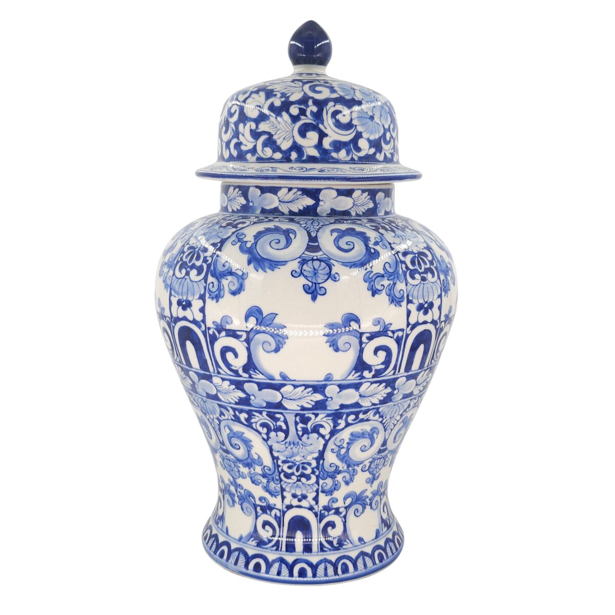 Chóe Trung Bát Tràng Vẽ Tay Hoa Văn Men Lam Cao Cấp - VN-BD125MY22-09