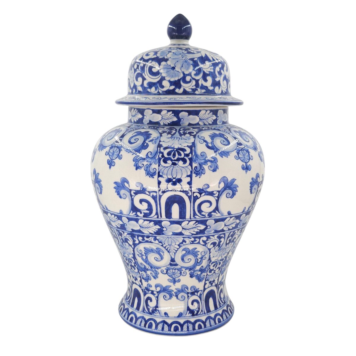 Chóe Trung Bát Tràng Vẽ Tay Hoa Văn Men Lam Cao Cấp - VN-BD125MY22-09 - Ảnh 3