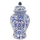 Chóe Trung Bát Tràng Vẽ Tay Hoa Văn Men Lam Cao Cấp - VN-BD125MY22-20