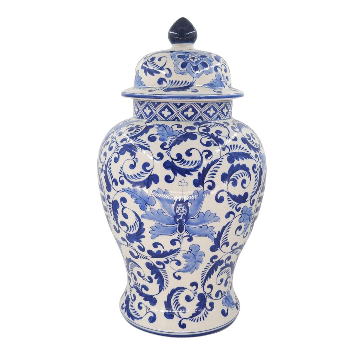 Chóe Trung Bát Tràng Vẽ Tay Hoa Văn Men Lam Cao Cấp - VN-BD125MY22-20 - Ảnh 4