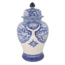 Chóe Trung Bát Tràng Vẽ Tay Hoa Văn Men Lam Cao Cấp - VN-BD125MY22-21