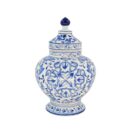 Hủ Bát Tràng Vẽ Tay Họa Tiết DIOR Men Lam Cao Cấp - VN-BD125FE27-44