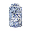 Hủ Bát Tràng Vẽ Tay Họa Tiết DIOR Men Lam Cao Cấp - VN-BD125FE27-59