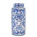 Hủ Bát Tràng Vẽ Tay Họa Tiết DIOR Men Lam Cao Cấp - VN-BD125FE27-62
