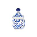 Hủ Bé Bát Tràng Vẽ Tay Họa Tiết DIOR Men Lam Cao Cấp - VN-BD125FE27-55