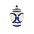 Hủ Nhỏ Bát Tràng Vẽ Tay Họa Tiết Cổ Điển Men Lam Cao Cấp - VN-BD125FE27-30