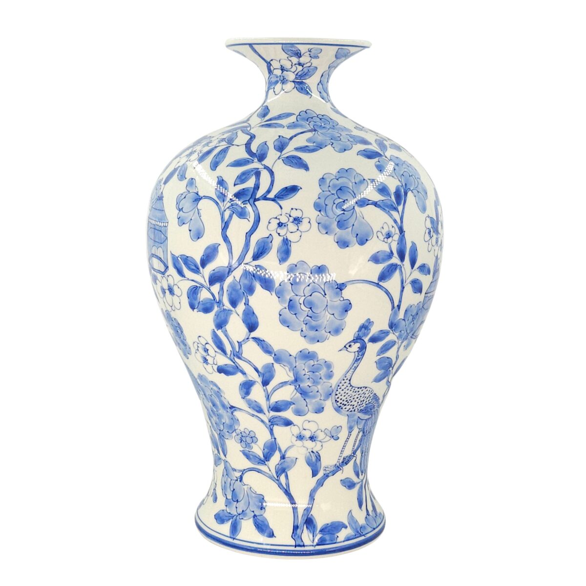 Hút Lộc Bát Tràng Vẽ Tay Hoa Văn Men Lam Cao Cấp - VN-BD125MY22-04 - Ảnh 4