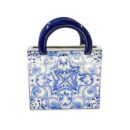 Làn Bát Tràng Vẽ Tay Họa Tiết DIOR Men Lam Cao Cấp - VN-BD125FE27-57