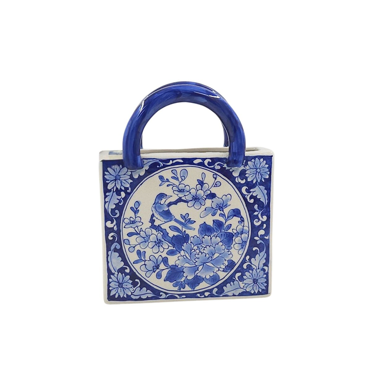 Làn Bát Tràng Vẽ Tay Hoa Văn Men Lam Cao Cấp - VN-BD125MY22-73