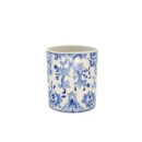 Ly Không Quai Bát Tràng Vẽ Tay Họa Tiết DIOR Men Lam Cao Cấp - VN-BD125FE27-46