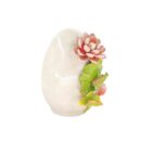 Trứng Tụ Tài Bát Tràng Đắp Nổi Hoa Sen Men Bóng Đặc Biệt – TV-BD125MR07-30