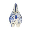 Tượng Ngựa Bát Tràng Dễ Thương Men Lam Độc Đáo - VN-BD125FE21-306