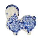 Tượng Ngựa Bát Tràng Dễ Thương Men Lam Độc Đáo - VN-BD125FE21-308